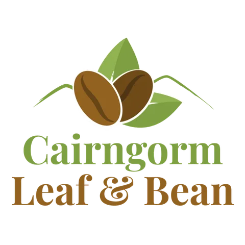 Cairngorm Leaf and Bean logo