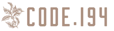 Code.194 Coffee Roasters logo
