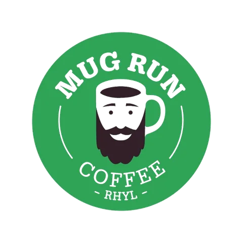 mug run roasting logo